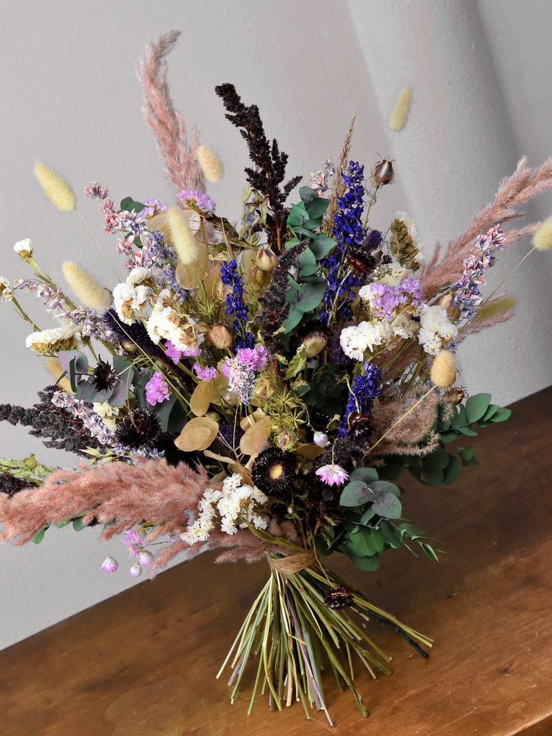 Entretien fleurs séchées