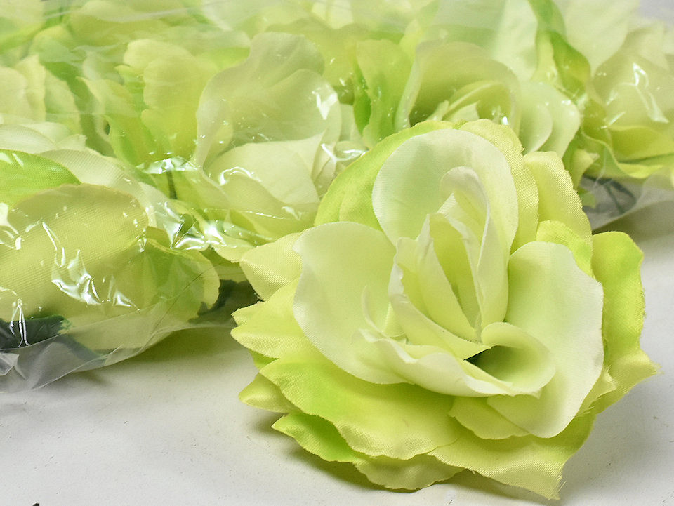 Rose D11cm Vert