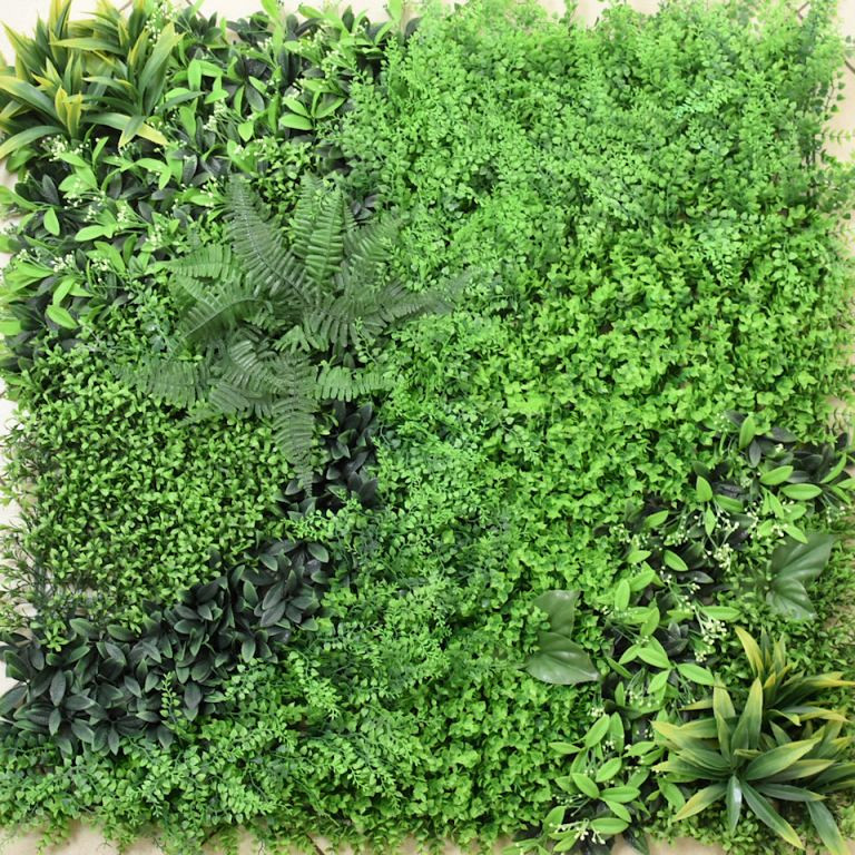 Groene Planten Mat 1x1m Mix