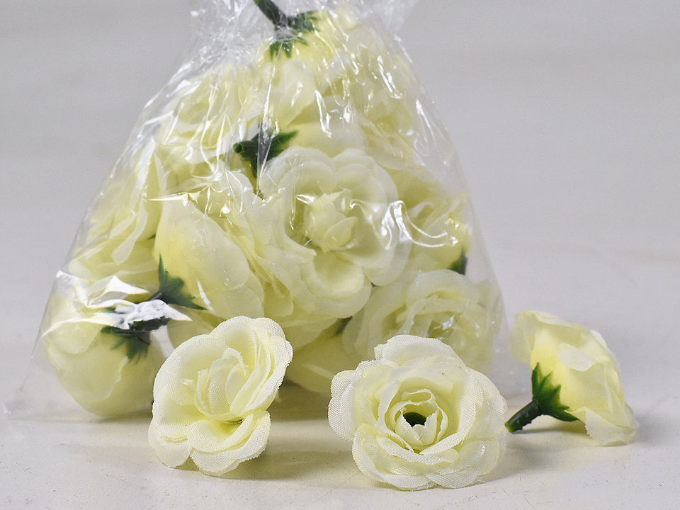 Mini Rose D3,5cm Creme