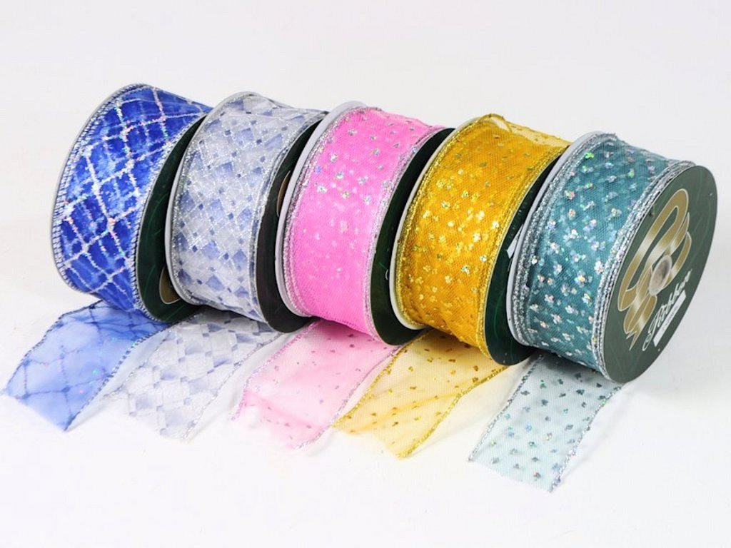 Organza Ribbon 5-Pack