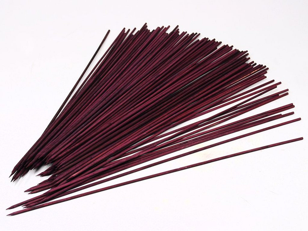 Bambou Tige 60cm aubergine