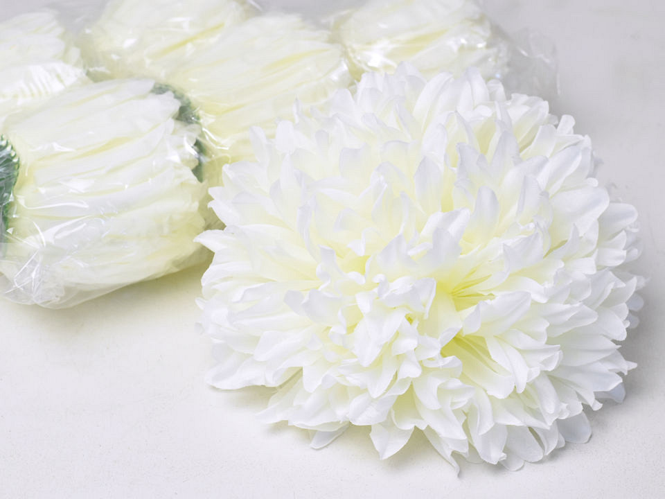 Chrysanthème D19cm Blanche