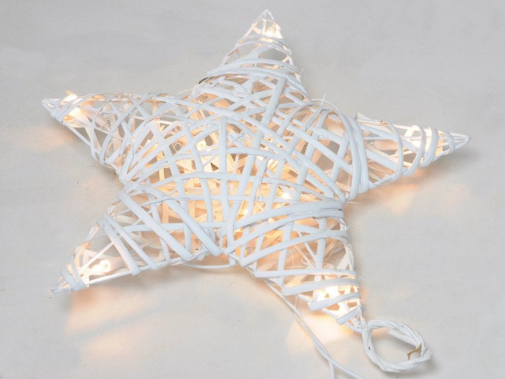 Étoile 35cm Blanc