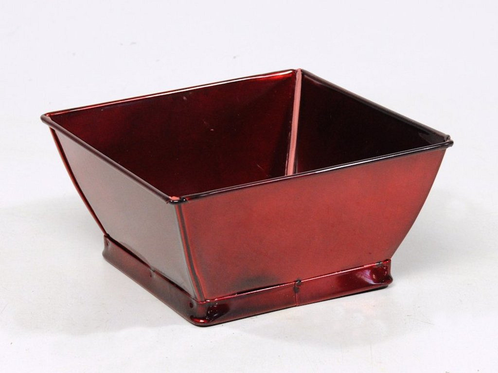 Bac 15cm Zinc rouge