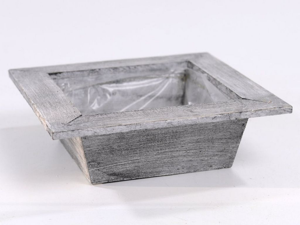 Pot Bois 25x25cm