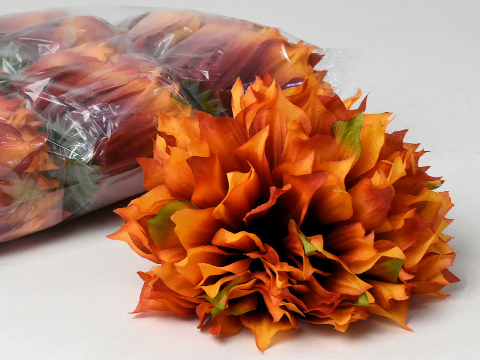 Dahlia D16cm Orange d'Automne