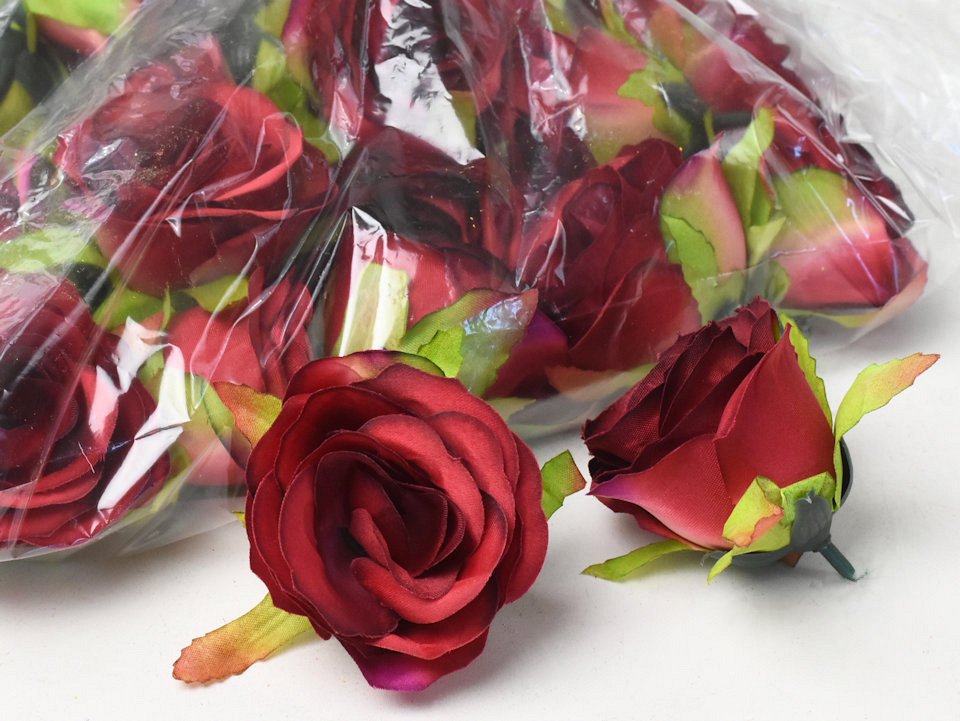 Rose D6cm Rouge