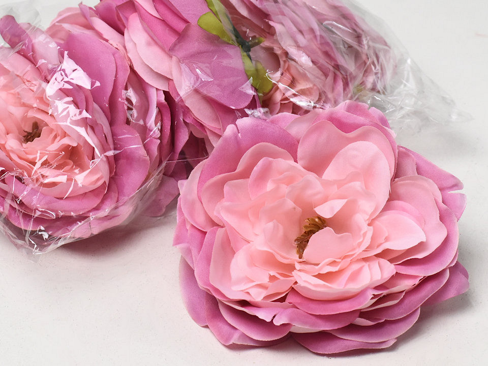 Pivoine Rose D13cm