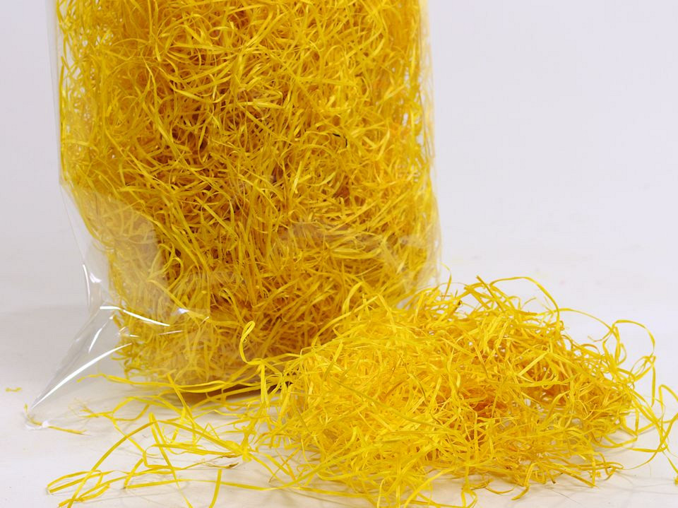 Laine de bois Jaune 100gr.