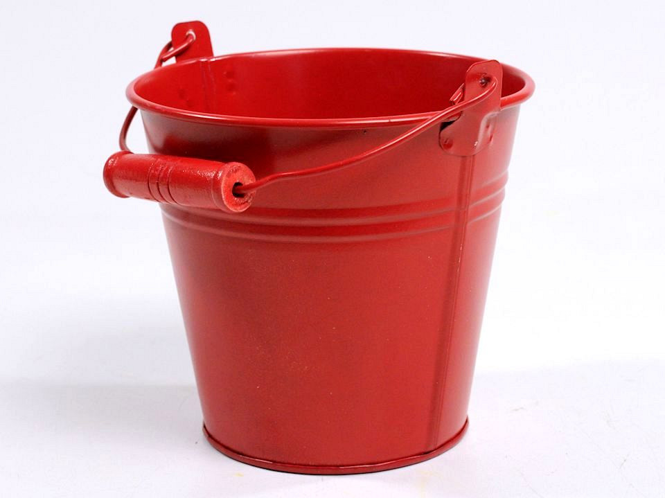 Emmer Zink H12cm rood