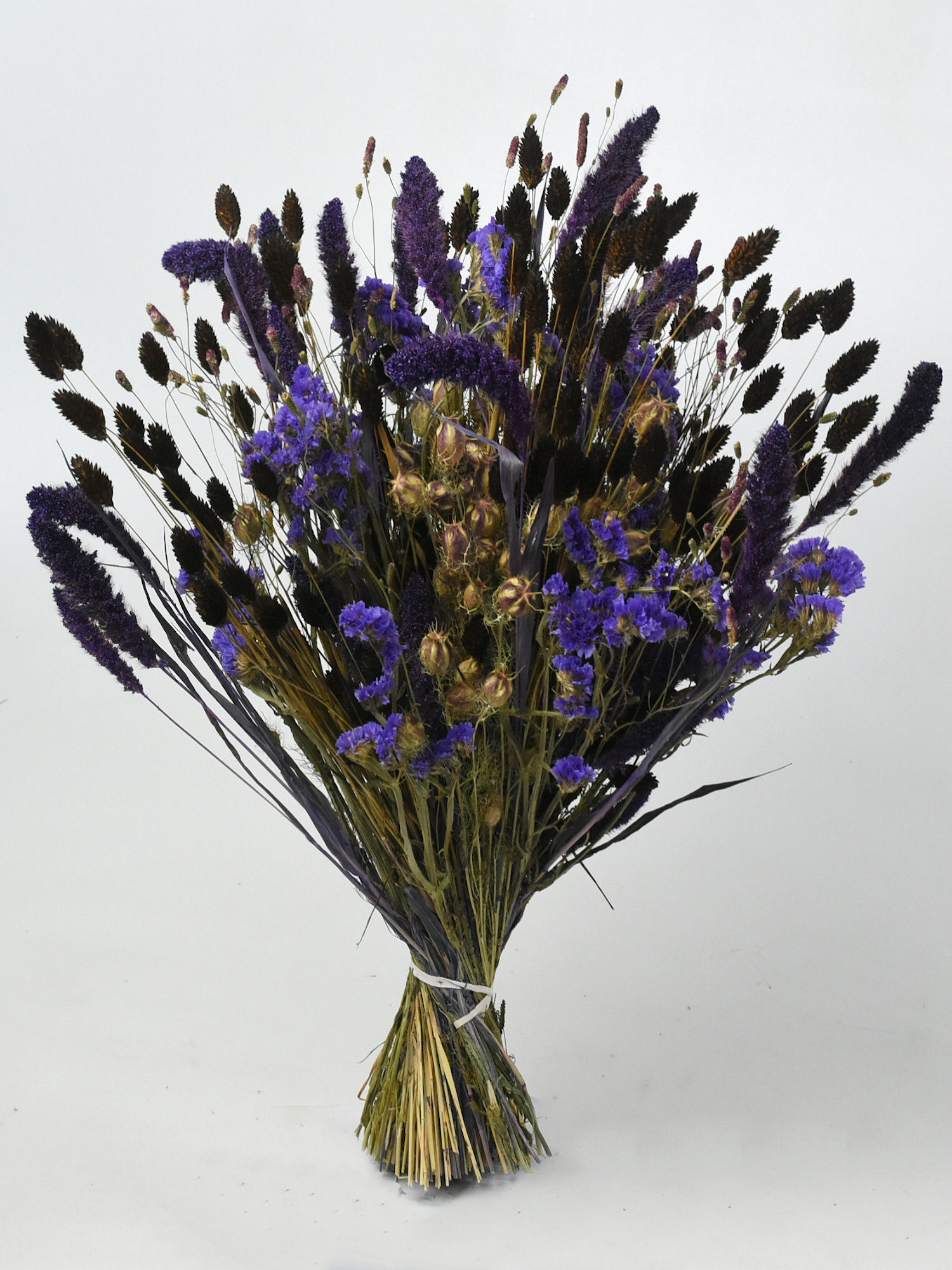 Droogbloemen Boeket Paars XL