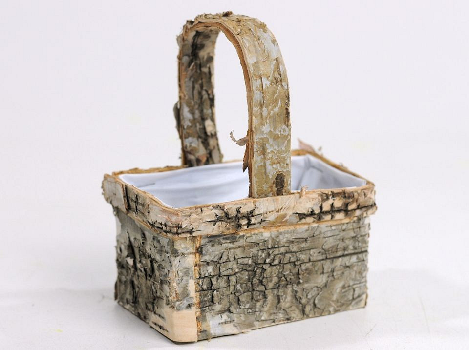 Mini Basket Birch 9cm