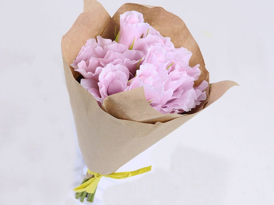 Bouquet Lysianthus d13cm Lilac