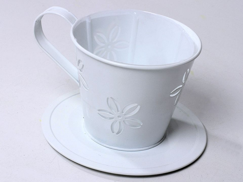 Cup and Saucer D16cm white