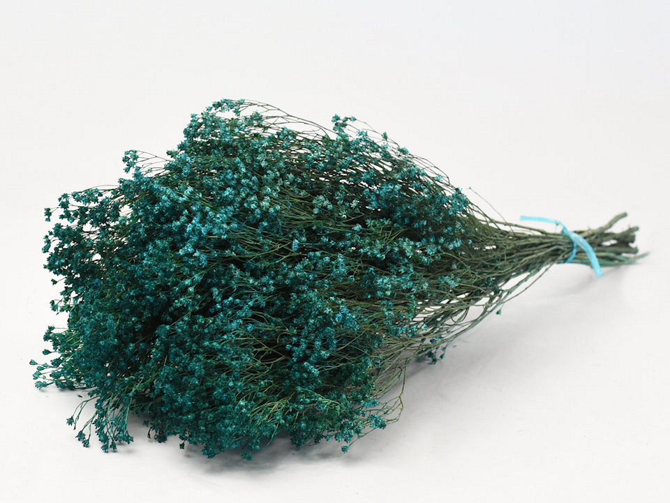 Bouquet Broom Bloom Bleu Petrol 50cm
