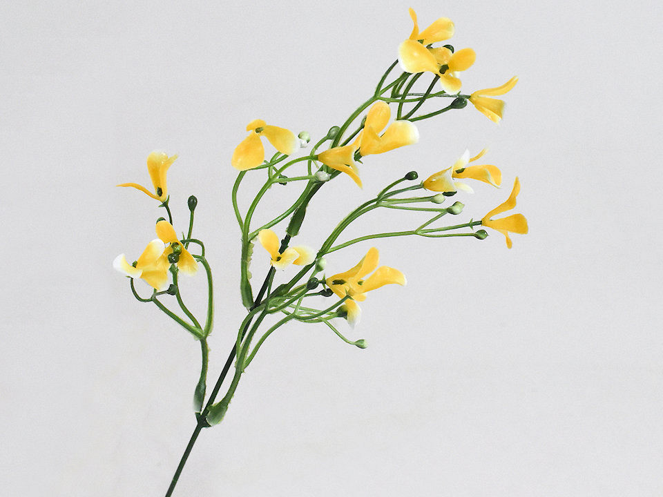 Branche Décorative Jaune 33cm 
