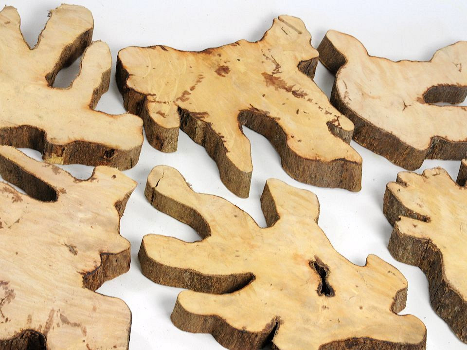 Hout Schijven 30-45cm