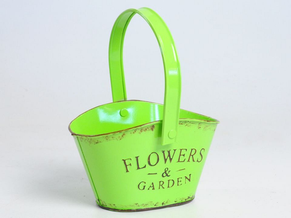 Zinc bag Vert 17x10cm