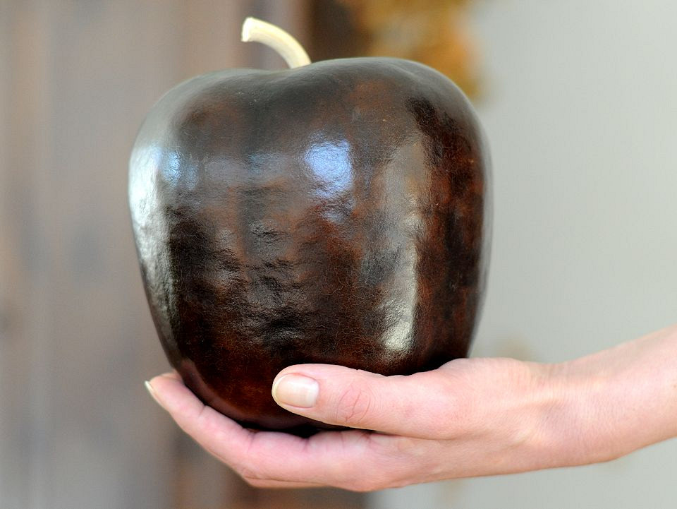 Calabash Apple Marron 14cm