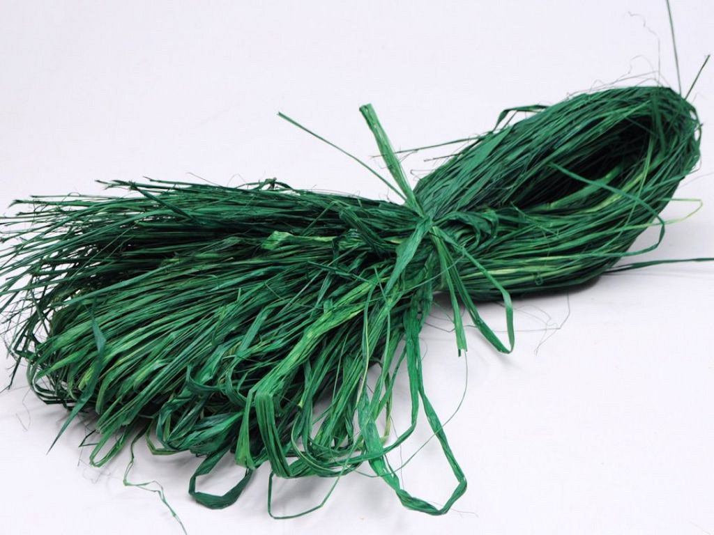 Raffia Groen 250gr.