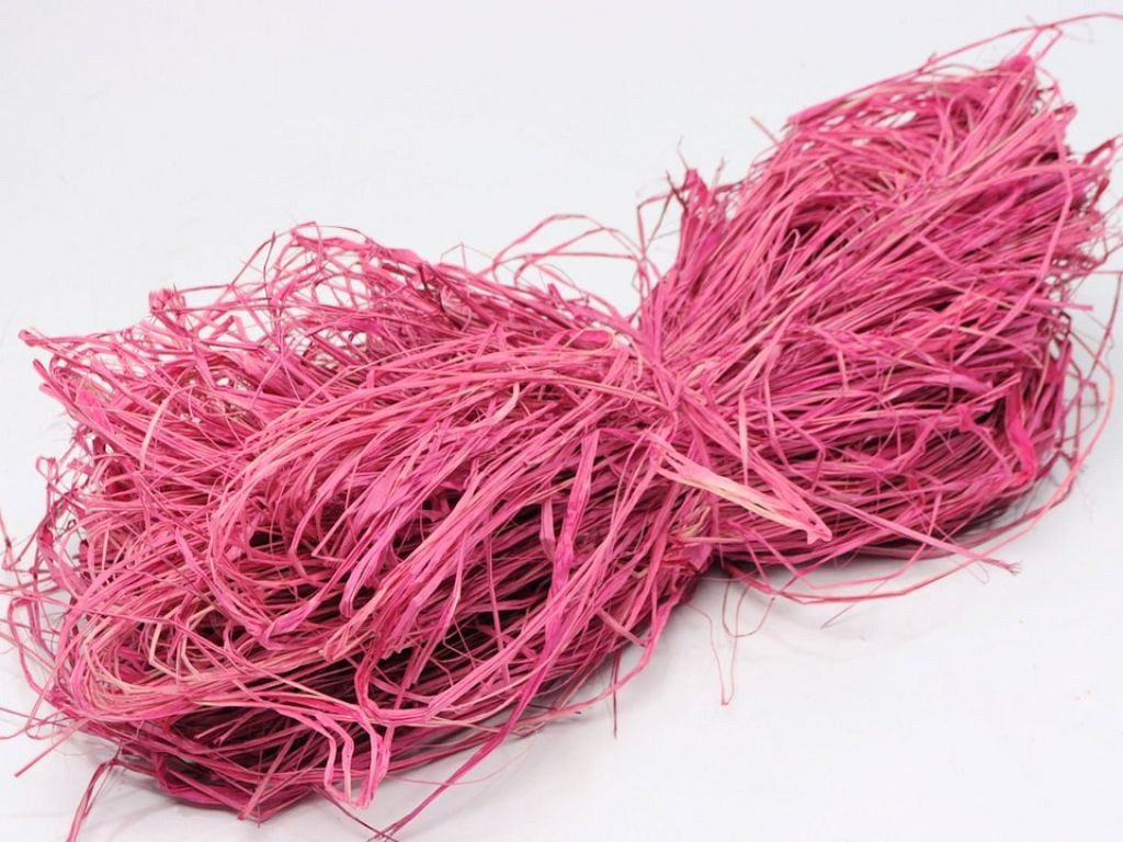 Raffia Roze 250gr.