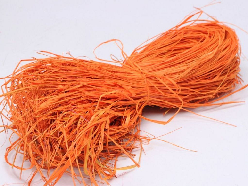 Raffia Orange 250gr.