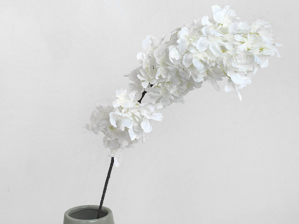 Fleurs de pommier Crème 100cm 