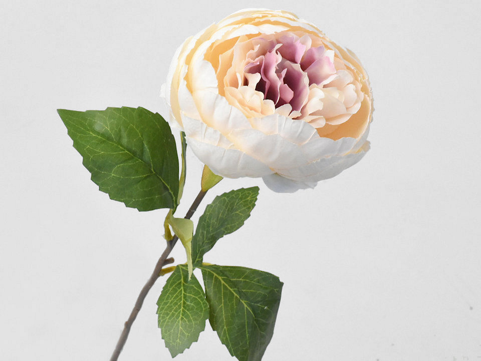 Pivoine artificielle Crème 42cm 