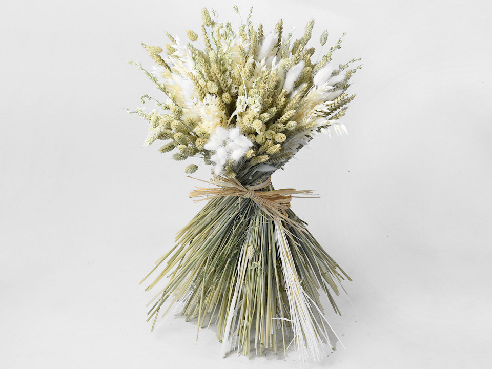 DIY Droogbloemen Boeket Natural/Wit XL