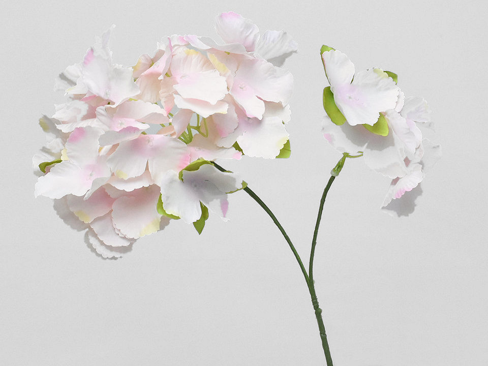 Hydrangea Rosa artificielle 40cm