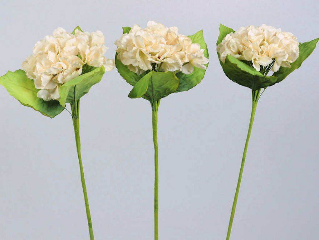 Hortensia 75cm blanc