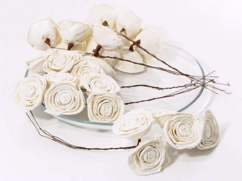 Sola Roos Wit 4-6cm