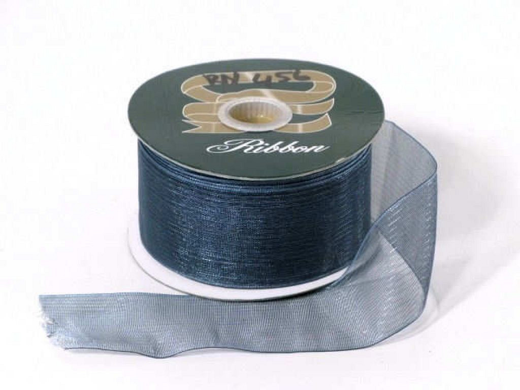 Organza Lint blauw M1 37mm 25m
