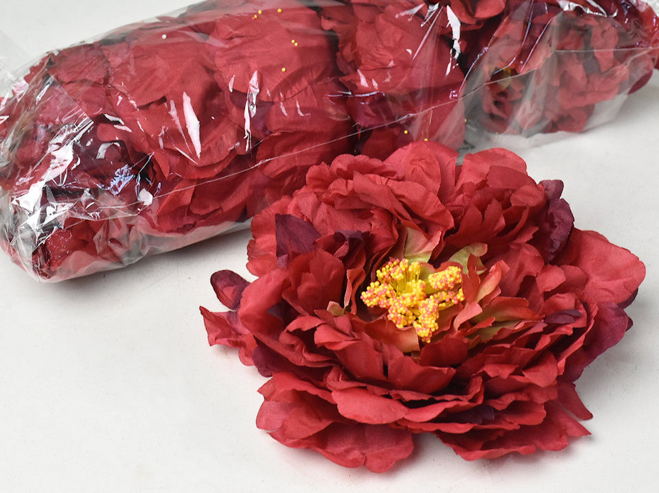 Pivoine Rouge D18cm