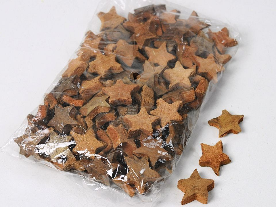 Noix de Coco Etoile Naturel 5cm 100pcs