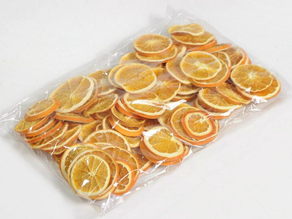 Getrocknete Orangenscheiben Orange 200gr