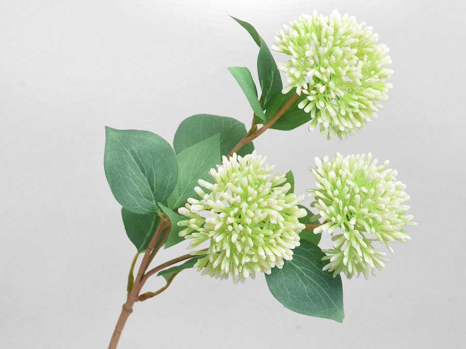 Kunst Allium Wit 42cm