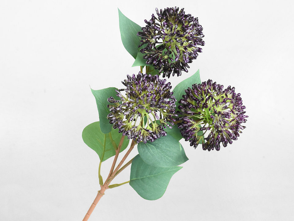 Kunst Allium Violet 42cm
