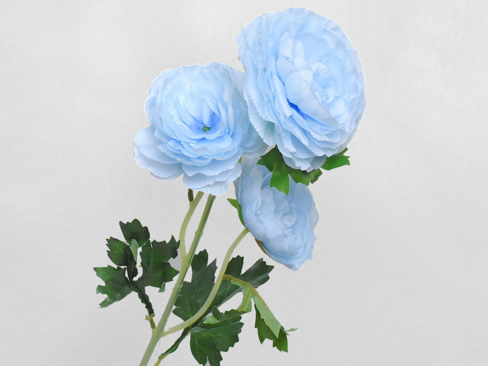 Artificial Camellia Blue 70cm 