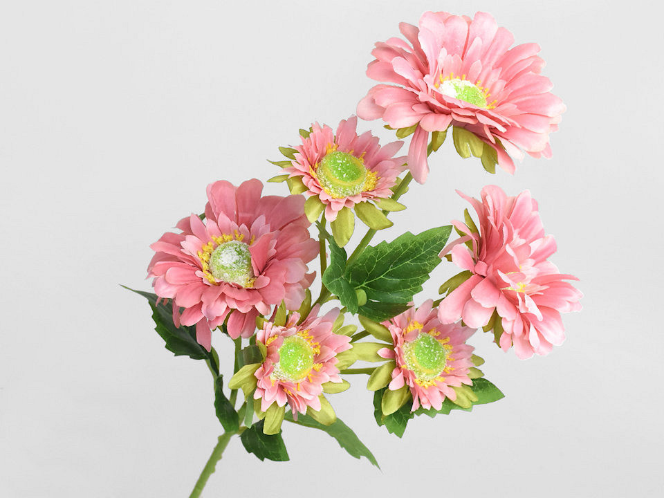 Kunst Gerbera Roze 66cm