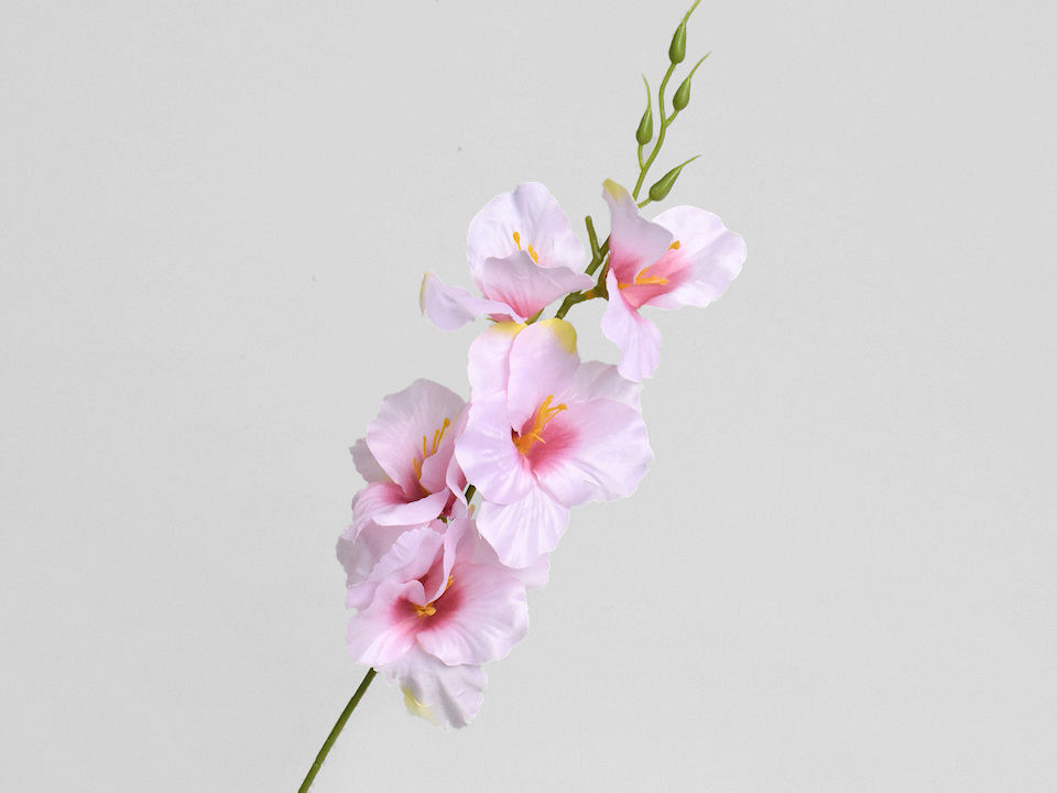 Artificial Gladiolus Pink 54cm 