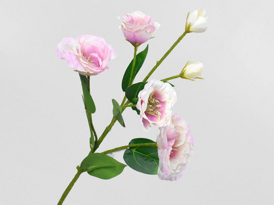 Artificial Lisianthus Light Pink 78cm 