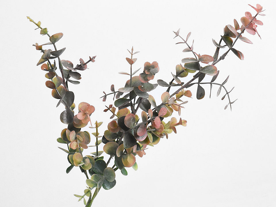 Kunst Eucalyptus Rood 65cm
