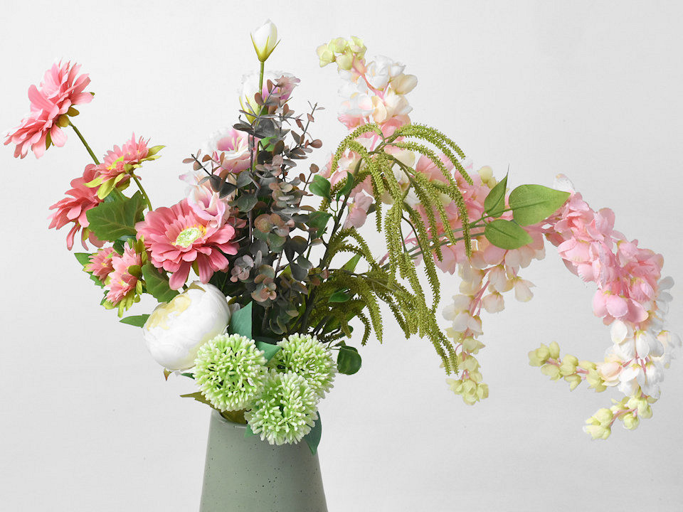 Kunstbloemen Boeket Romantic