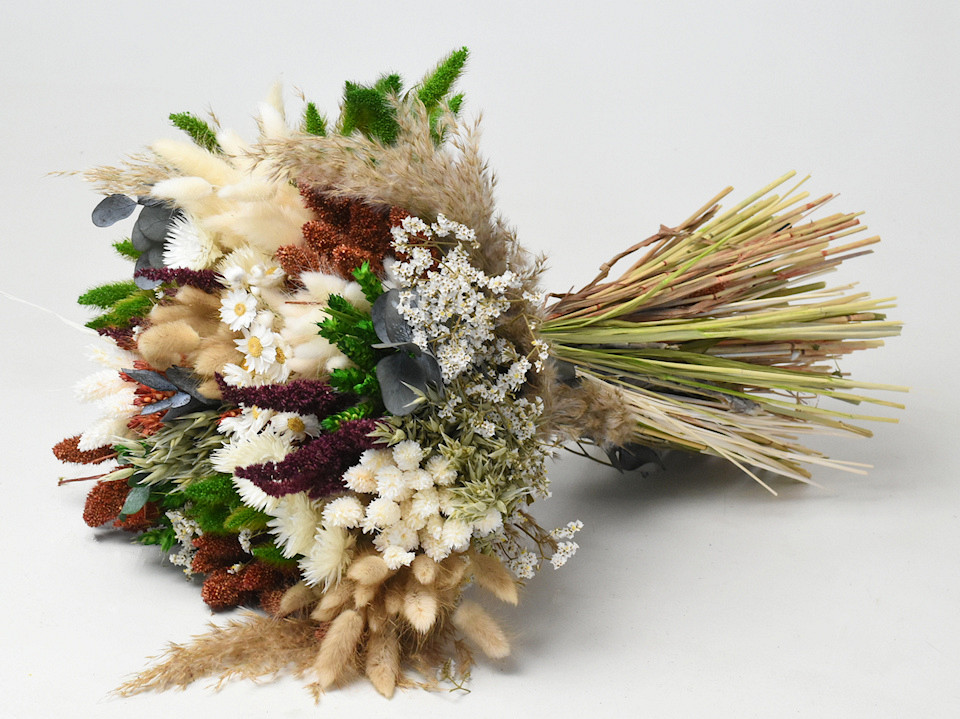 Bouquet de Fleurs Séchées Hiver 70cm