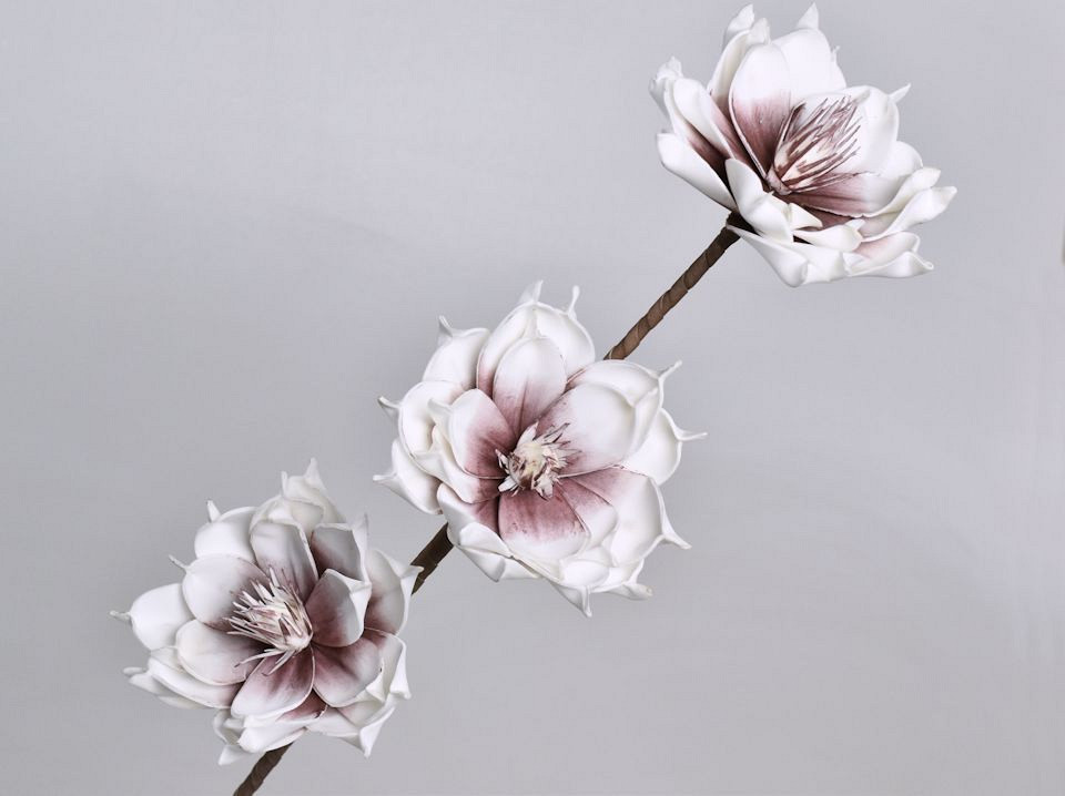Blüte Schaumstoff Lila, D 18cm