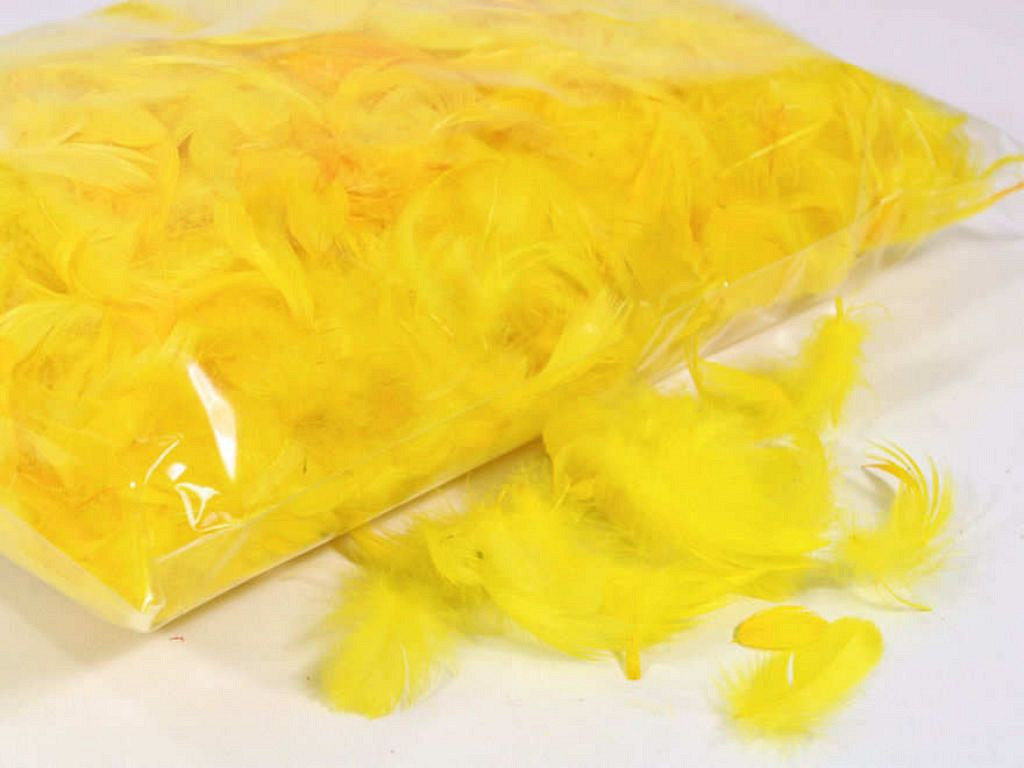 Feathers Yellow 100gr.