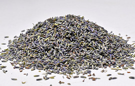 Lavendin blaadjes Blauw 250gr.