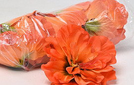 Hibiscus D14cm Orange